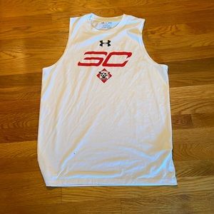 Under armour Davidson steph curry tank top